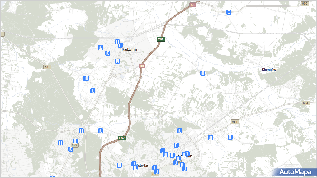 tago mapa samochodowa Przedsiębiorstwo, Firma w Stary Janków :: Przemysł, Firmy na mapie 