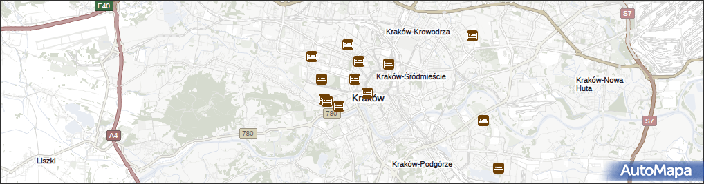 akademiki kraków mapa Akademik, Bursa w Krakowie :: Nauka, Edukacja na mapie Targeo