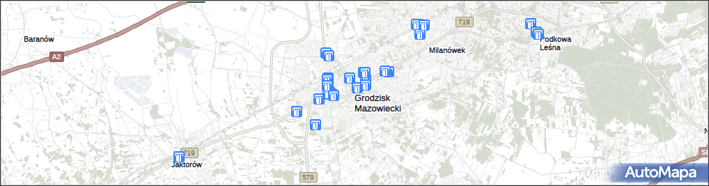 Bankomat W Grodzisk Mazowiecki Finanse Ubezpieczenia Na Mapie Targeo