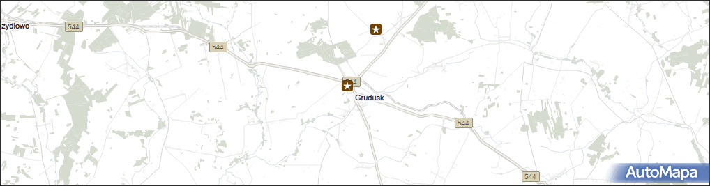 Pałac, Dwór w Grudusk Atrakcja turystyczna na mapie Targeo