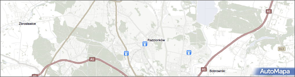 mapa polski radzionków PKO Bank Polski   Wpłatomat w Radzionków :: Wpłatomat na mapie Targeo