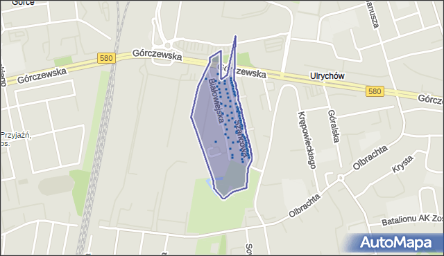 Kod pocztowy 01-458