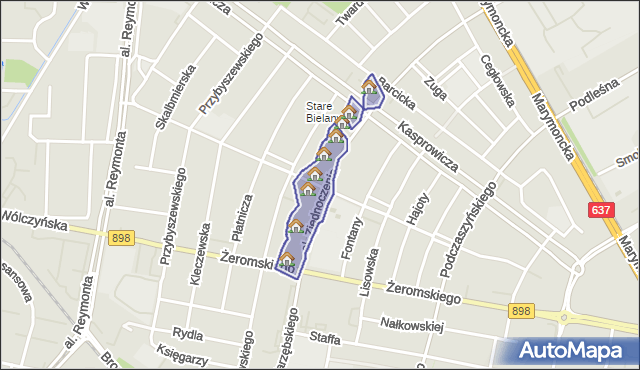 Kod pocztowy 01-829