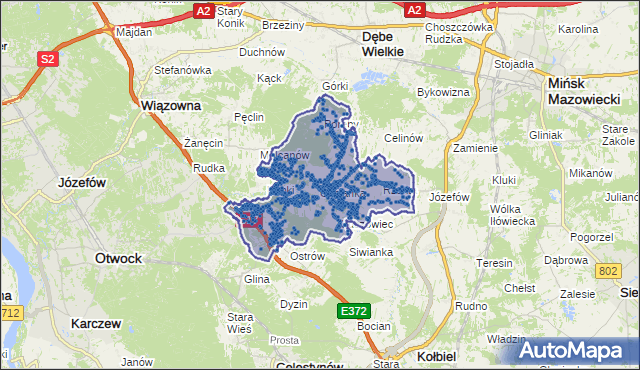 Kod pocztowy 05-408
