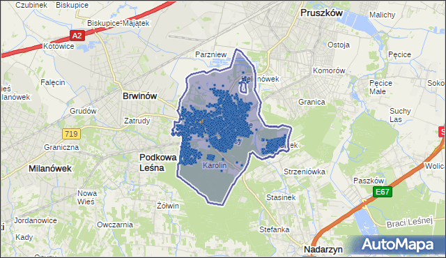 Kod pocztowy 05-805
