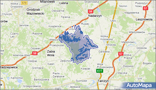 Kod pocztowy 05-831