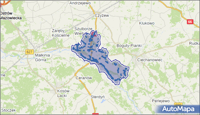 Kod pocztowy 07-322