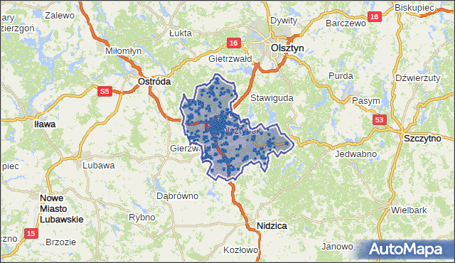 Kod pocztowy 11-015