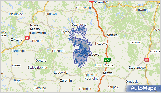 Kod pocztowy 13-200