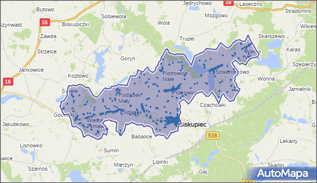 Kod pocztowy 13-340
