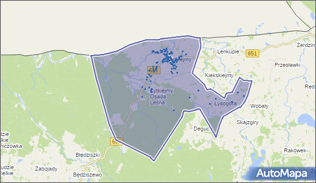 Kod pocztowy 19-505