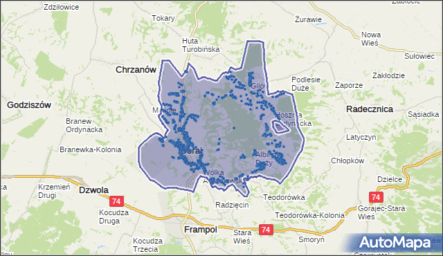 Kod pocztowy 23-450