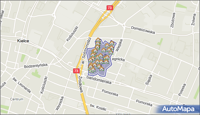 Kod pocztowy 25-322