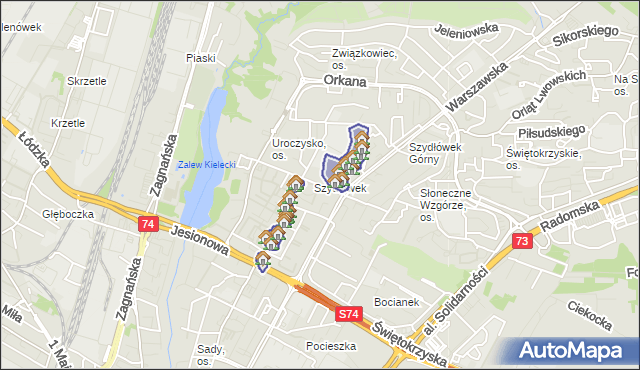 Kod pocztowy 25-546