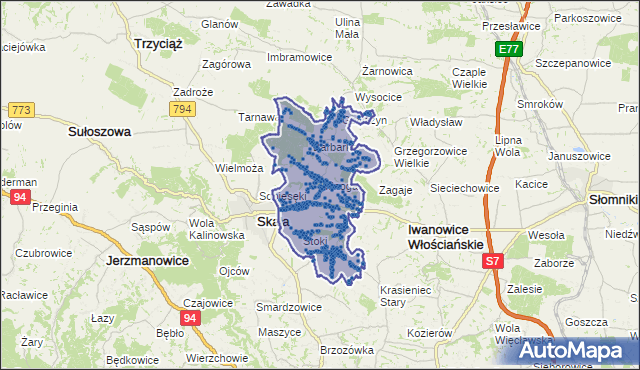 Kod pocztowy 32-046