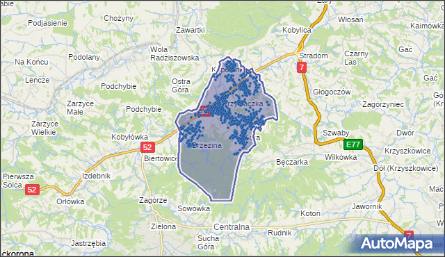 Kod pocztowy 32-442
