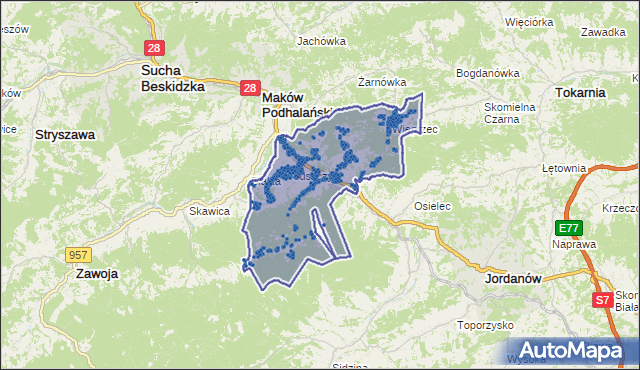 Kod pocztowy 34-231