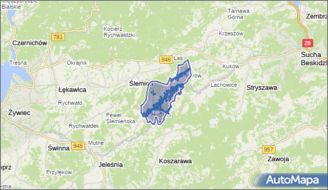 Kod pocztowy 34-233