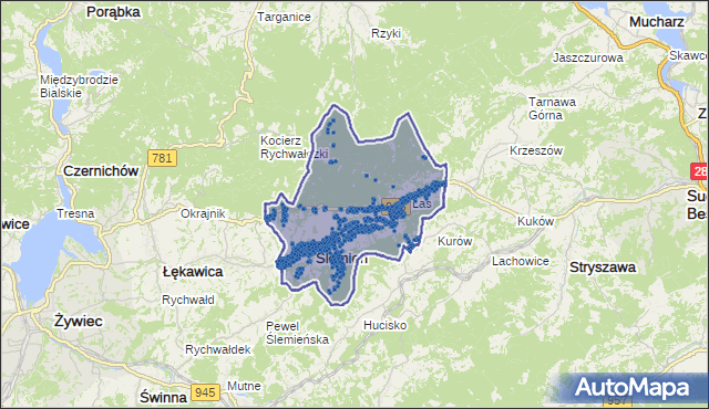 Kod pocztowy 34-323