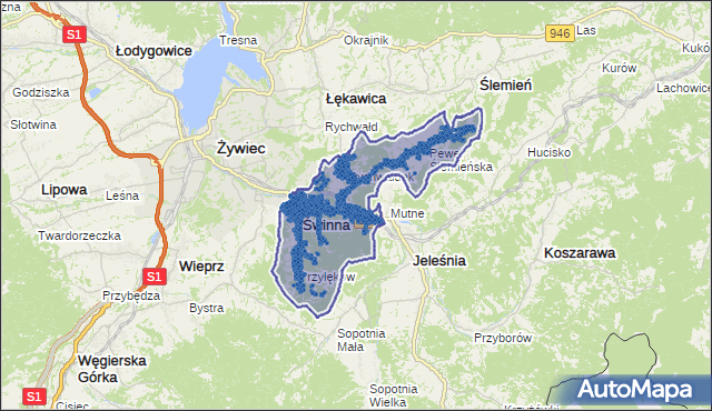 Kod pocztowy 34-331