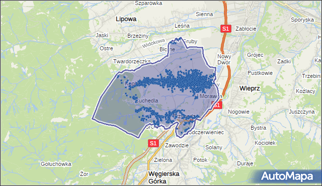 Kod pocztowy 34-381