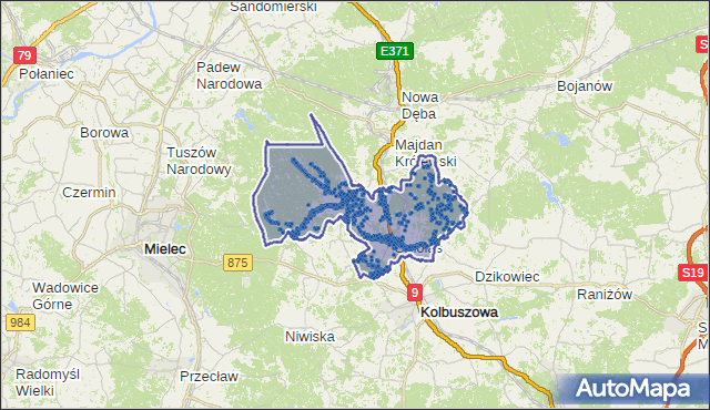 Kod pocztowy 36-105