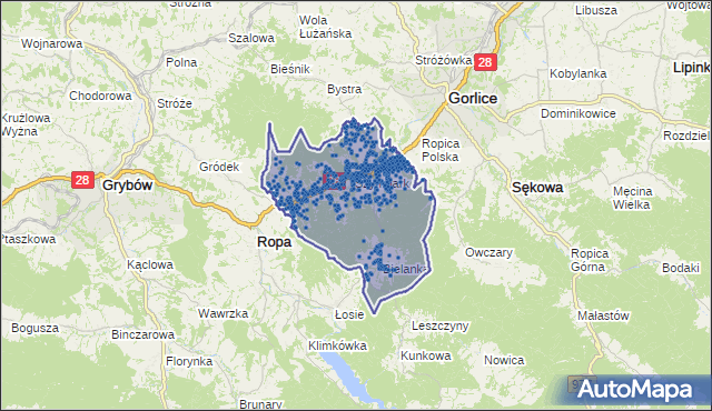 Kod pocztowy 38-311