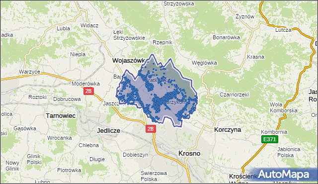 Kod pocztowy 38-406