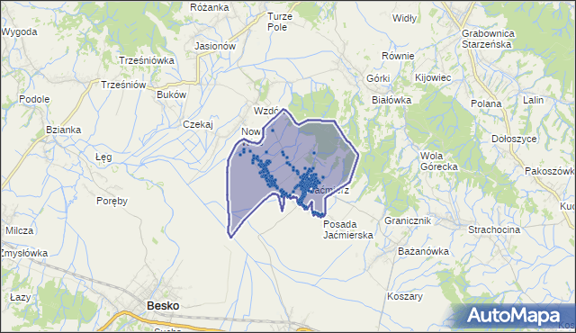 Kod pocztowy 38-532