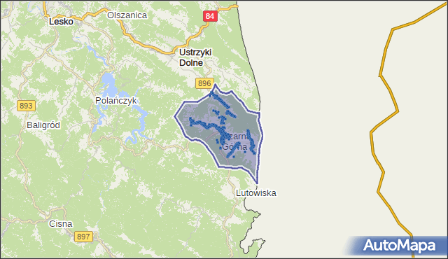Kod pocztowy 38-710