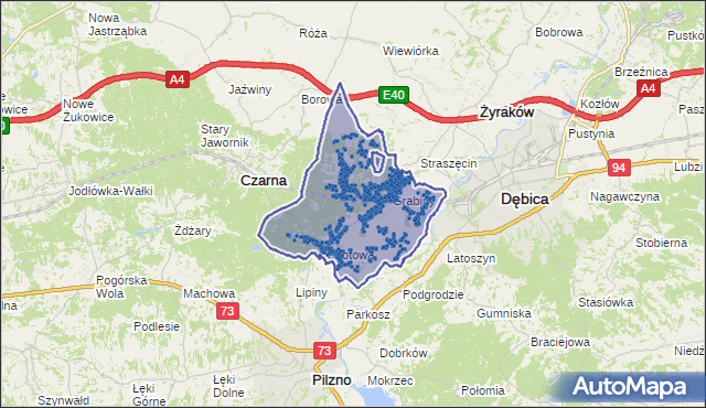 Kod pocztowy 39-217