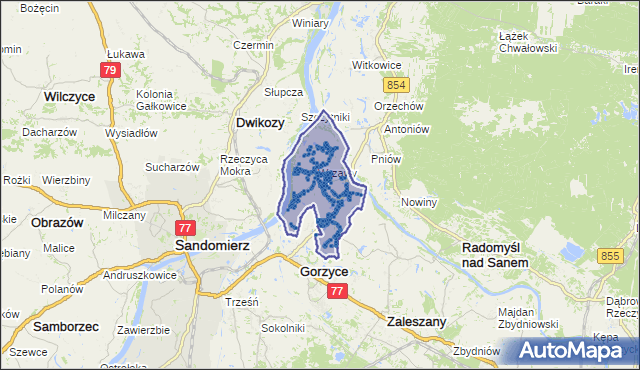 Kod pocztowy 39-433
