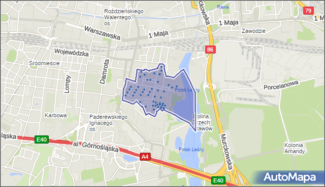 Kod pocztowy 40-282