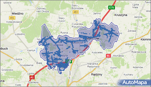 Kod pocztowy 42-233