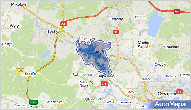 Kod pocztowy 43-150