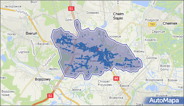 Kod pocztowy 43-155