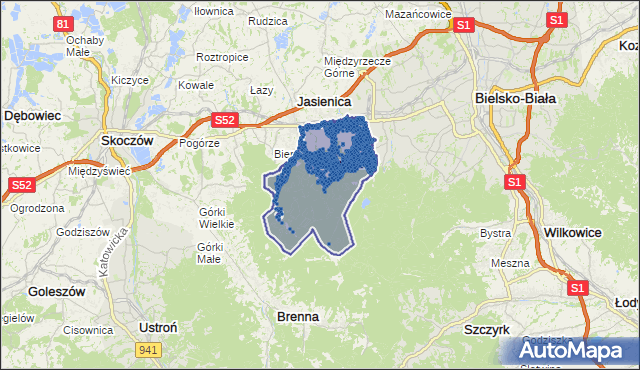 Kod pocztowy 43-384
