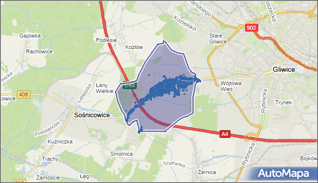 Kod pocztowy 44-151