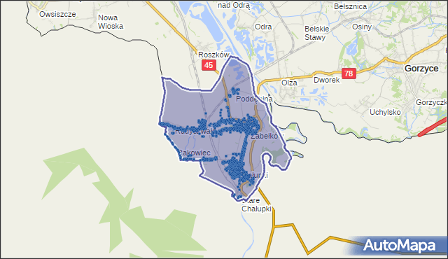 Kod pocztowy 47-460