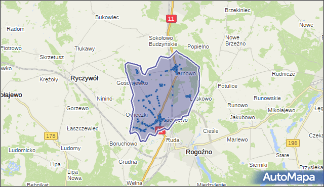 Kod pocztowy 64-611