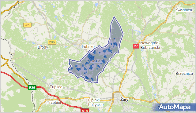 Kod pocztowy 68-320