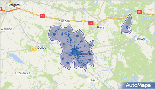 Kod pocztowy 73-200