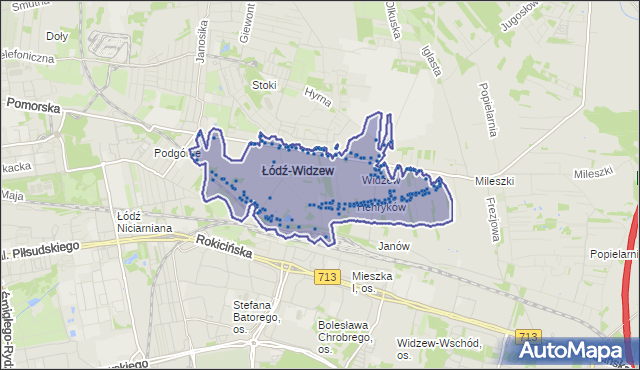 Kod pocztowy 92-010