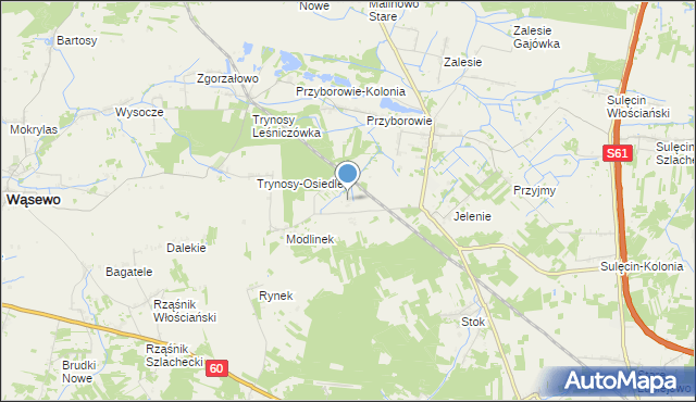 mapa Czesin, Czesin na mapie Targeo