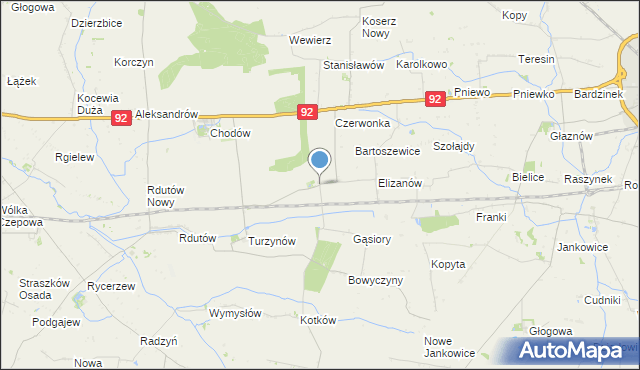 mapa Domaników, Domaników na mapie Targeo