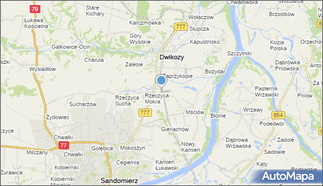 mapa Doraz, Doraz na mapie Targeo