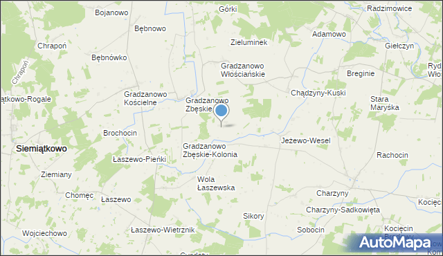 Mapa Goszczk Goszczk Na Mapie Targeo