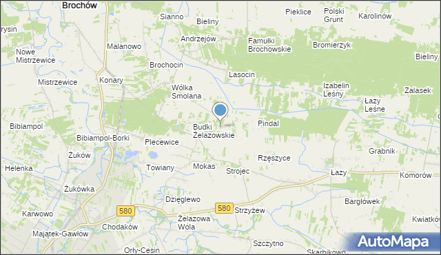 mapa Kirsztajnów, Kirsztajnów na mapie Targeo