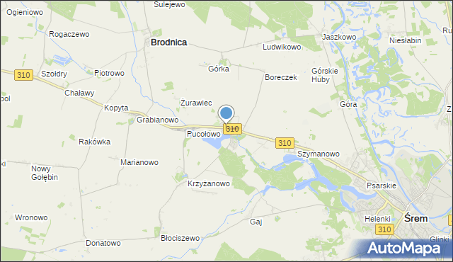 mapa manieczki Mapa Manieczki, Manieczki na mapie Targeo