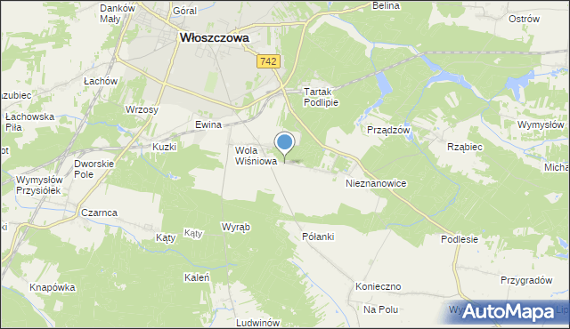 mapa Martynnik, Martynnik na mapie Targeo